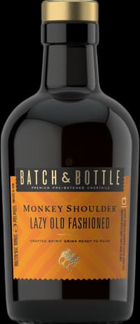 Batch Bottle Monkey Shoulder Lazy Old Fashioned Scotland