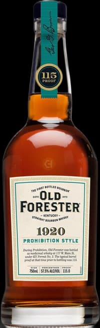 Old Forester 1920 Prohibition Style Bourbon