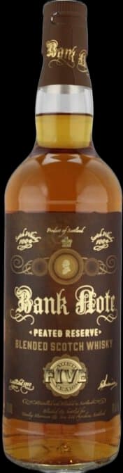 Bank Note Peated Reserve 5yr Blended Scotch