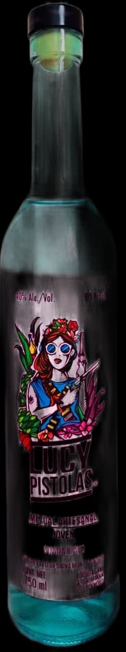 Lucy Pistolas Artisanal Wild Salmiana Agave Mezcal