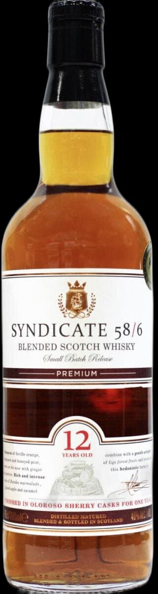 Syndicate 12 Years Blended Scotch 58/6