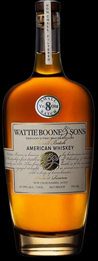 Wattie Boone Sons Small Batch Ancient Reserve 8 Years Whiskey