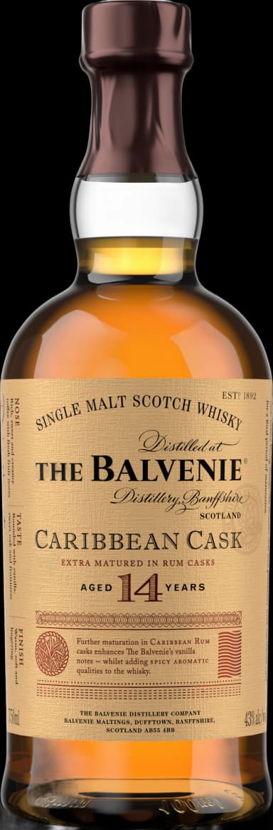 Balvenie 14 Years Single Malt Caribbean Cask