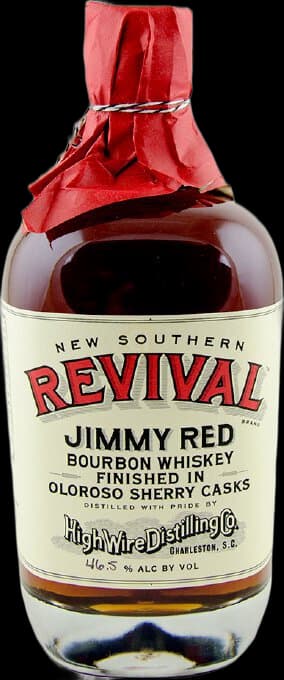 High Wire Distilling New Southern Revival Jimmy Red Oloroso Sherry Cask Finished Old Bottling Bourbon Whiskey