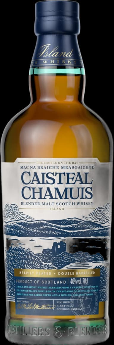 Caisteal Chamuis Finished In First Fill Double Barreled Island Abv Blended Malt