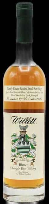 Willett Rare Releash Straight Rye Whiskey