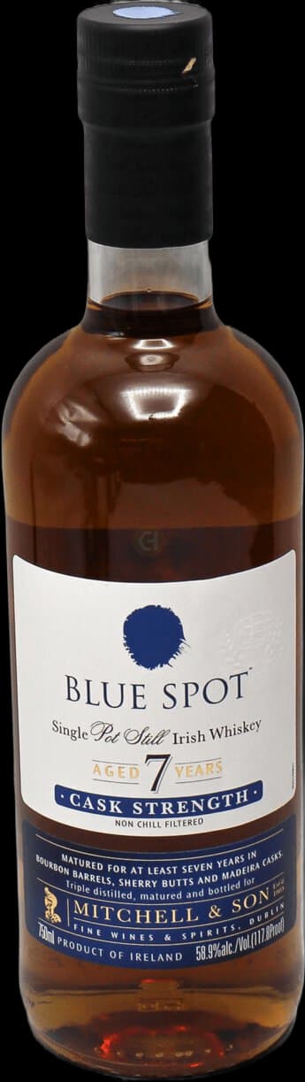 Blue Spot Single Pot Still 7 Years Whiskey