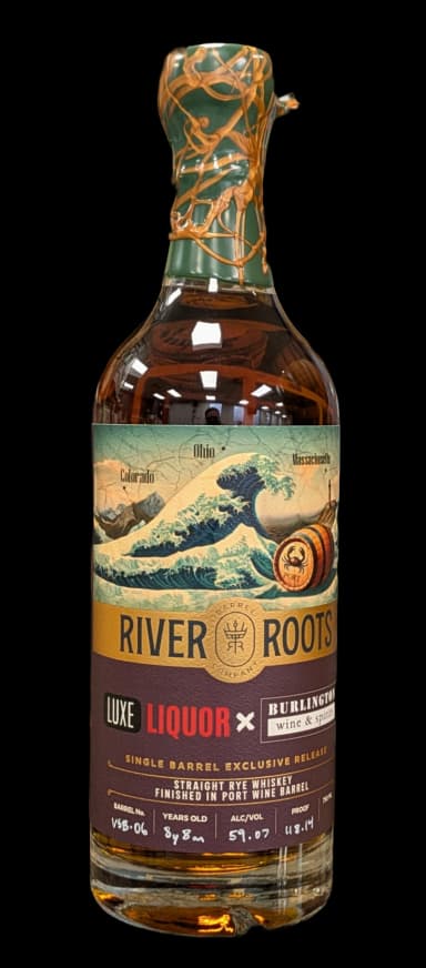 River Roots Port Wine Barrels 8 Years 8 Month Rye