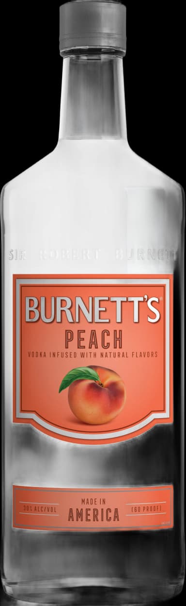 Burnetts Peach Dc Vodka