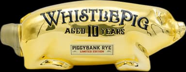 Whistle Pig Piggy Bank 10 Years Rye