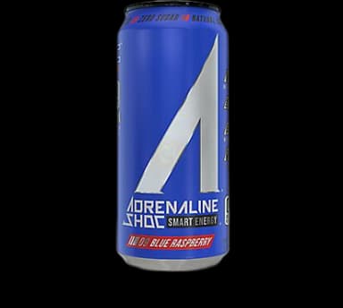 Adrenaline Shoc Blue Rasp Cans