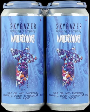 Skygazer Watercolors Drip Painting 16oz 4c