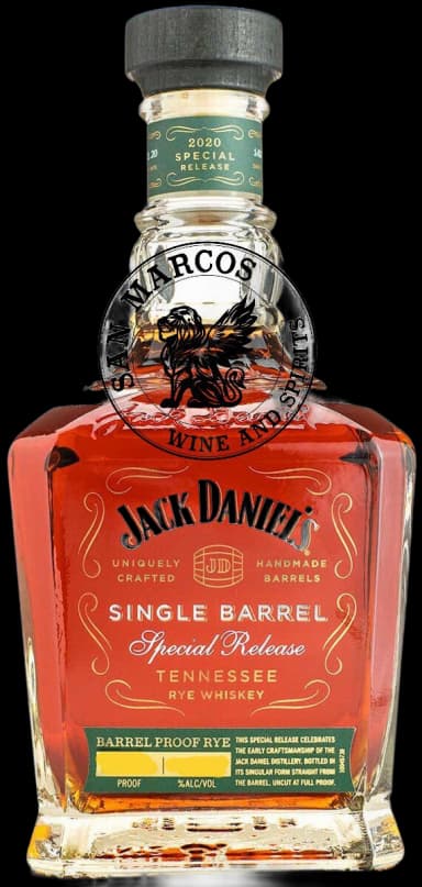 Jack Daniels Special Release Rye Single Barrel Barrel Proof