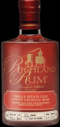 Richland Single Estate Old South Chateau Elan Exchange Select Rum Single Barrel
