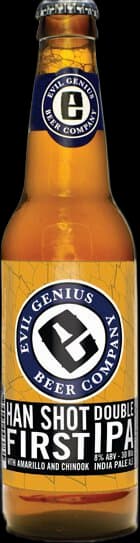 Evil Genuis Han Shot First Double I P A 12oz Bottles 12 O Z