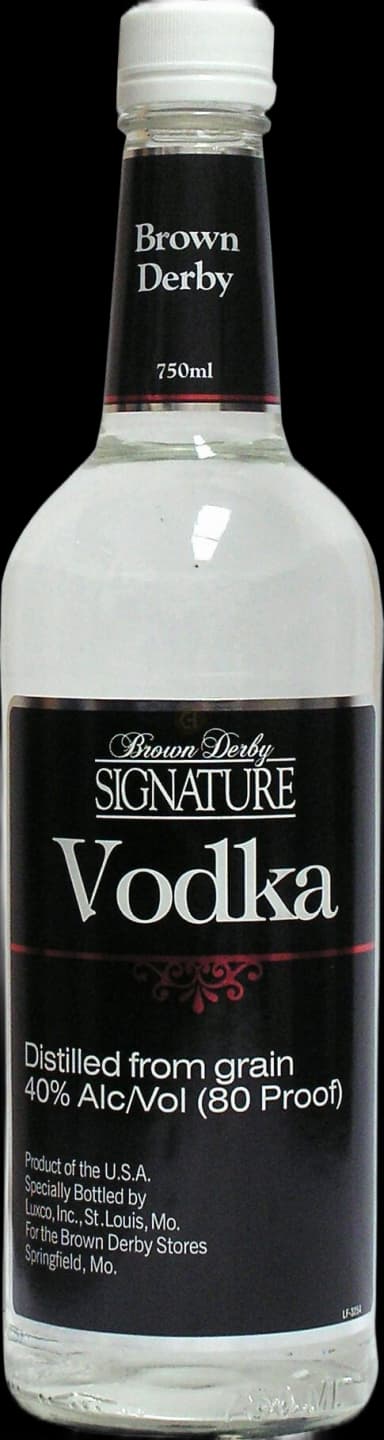 Brown Derby Signature Vodka