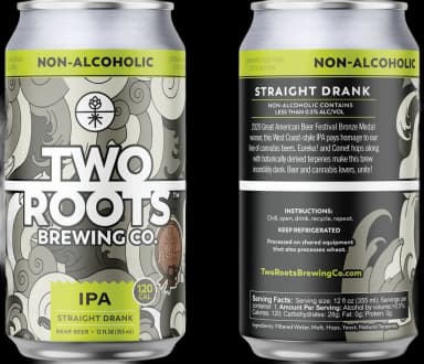 Wiley Roots Twice Brewed 22 O Z