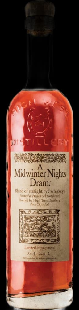 High West A Midwinter Nights Dram Rye