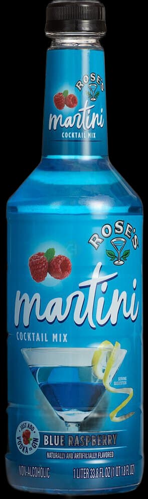 Roses Blue Raspberry Twist Martini Mix 1b Case