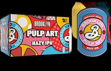 Brooklyn Brewing Pulp Art Hazy Ipa 6 Pack