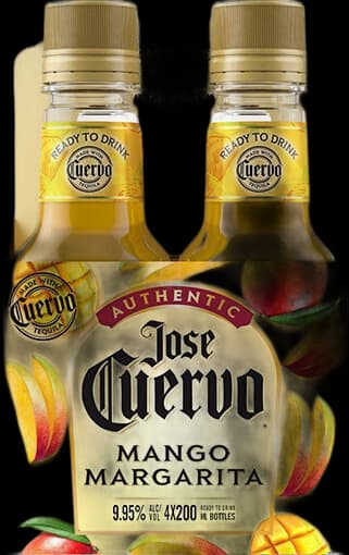 Jose Cuervo Mango Margarita R T D Cocktail Bottle