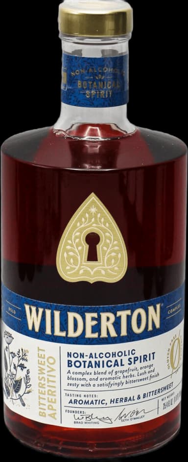 Wilderton N A Botanical Spirit Bittersweet Aperitivo