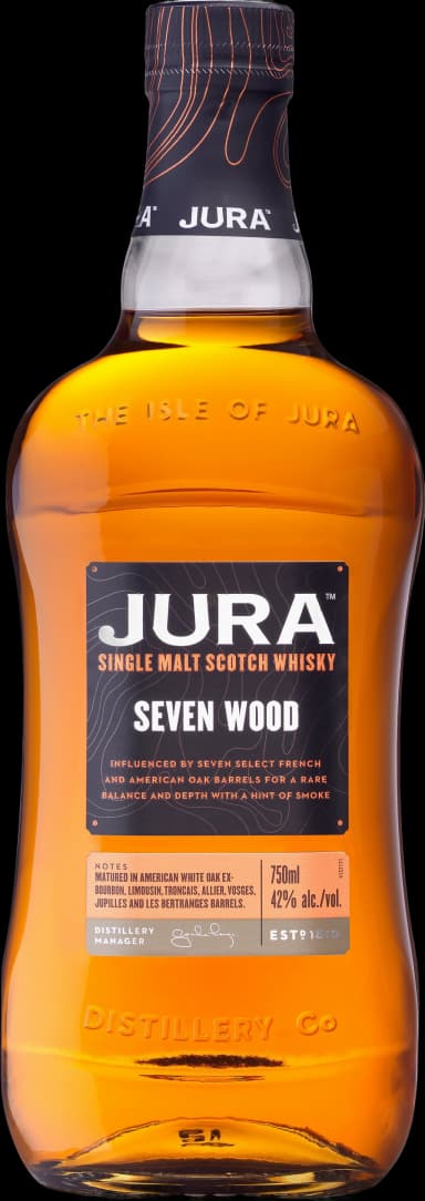 Isle Of J U R A S C O T C H 7 Wood